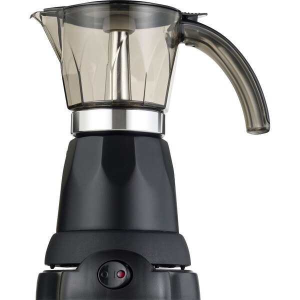 Bene Casa Electric Espresso Maker/Cafetera, Black, 6 CUP