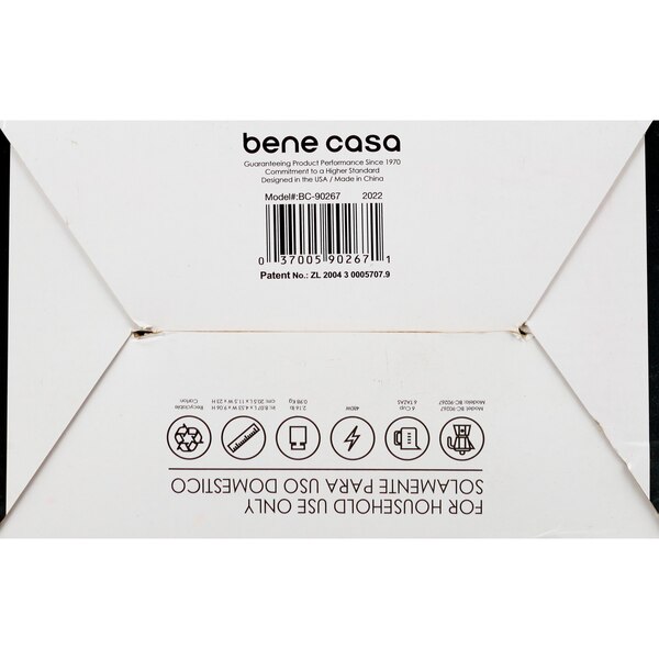 Bene Casa Electric Espresso Maker/Cafetera, Red, 6 CUP