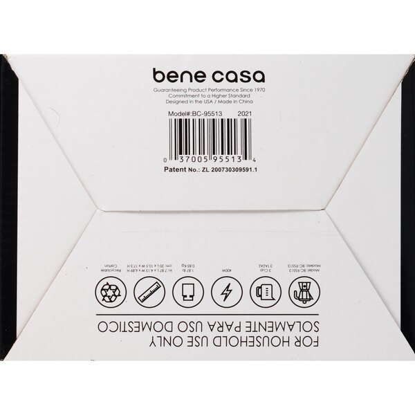 Bene Casa Electric Espresso Make/Cafetera, White, 6 CUP