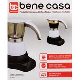 Bene Casa Electric Espresso Make/Cafetera, White, 6 CUP, thumbnail image