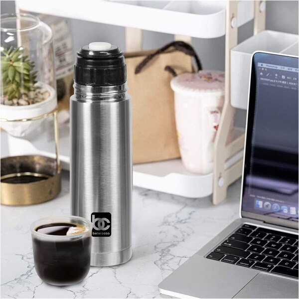 Bene Casa 8 OZ Stainless Steel Vacuum Flask