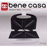 Bene Casa Sandwich Maker, White, thumbnail image