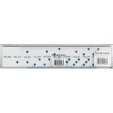 Bene Casa Double 9 Dominoes, Red, Clear Acrylic Box, thumbnail image