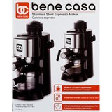Bene Casa Espresso Maker, Black, 4 CUP, thumbnail image