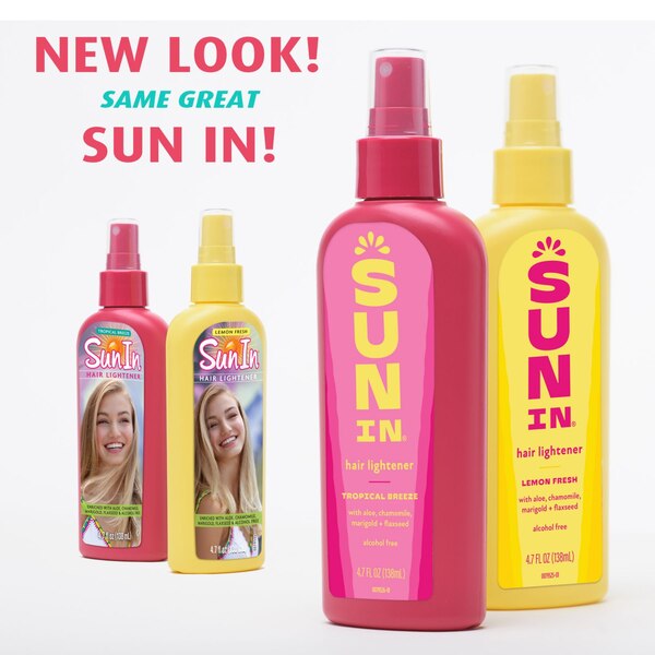Sun In Hair Lightener Spray, Lemon Fresh, 4.7 OZ