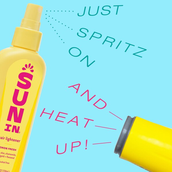 Sun In Hair Lightener Spray, Lemon Fresh, 4.7 OZ