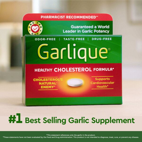 Garlique Cholesterol Caplets, 60 CT