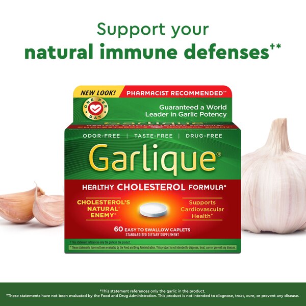 Garlique Cholesterol Caplets, 60 CT