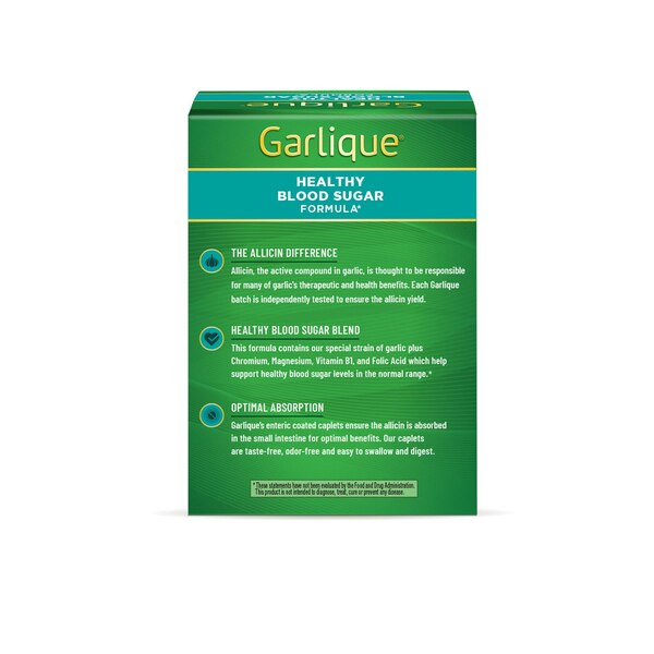 Garlique Healthy Blood Sugar, 60 CT