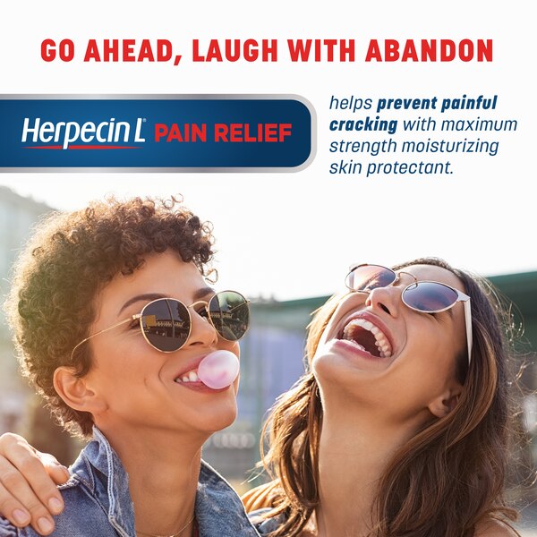 Herpecin L Pain Relief Cold Sore Treatment with Lidocaine, 1 CT
