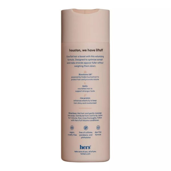 Hers Full Volume Shampoo, 6.4 OZ