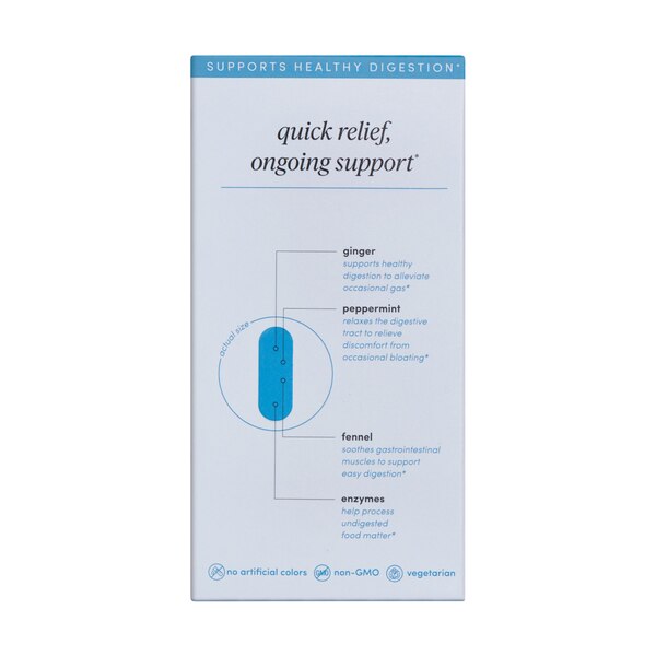 hers digest debloat women's probiotic supplement