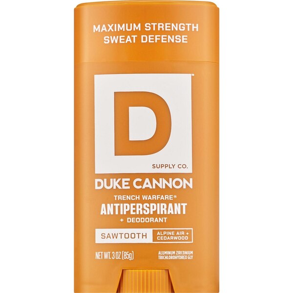 Duke Cannon Antiperspirant Deodorant, Sawtooth, 3 OZ