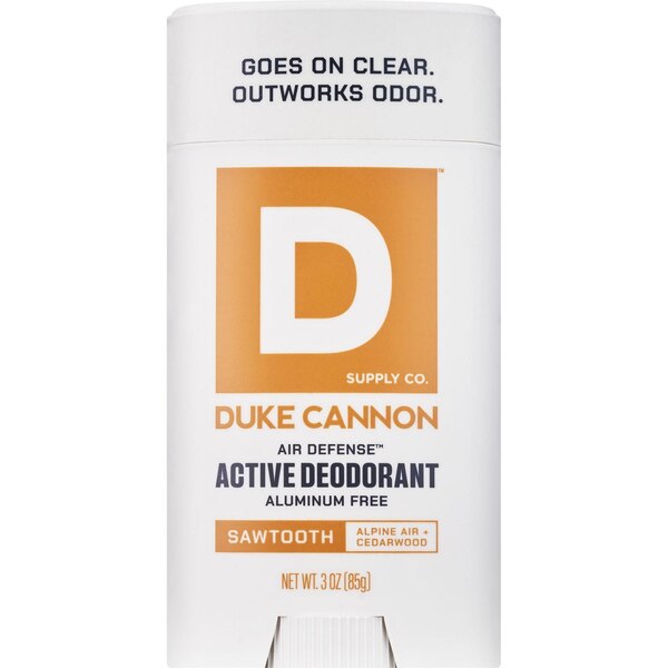 Duke Cannon Aluminum Free Deodorant, Sawtooth, 3 OZ