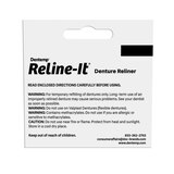 Dentemp Reline-it Denture Reliner for Upper and Lower Dentures, Zinc-Free, thumbnail image