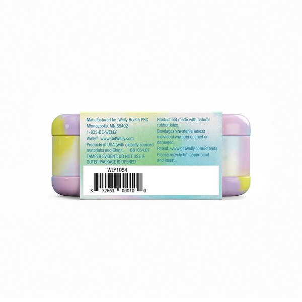 Welly First Aid Kit Colorwash, On-The-Go First Aid Kit, 24 CT