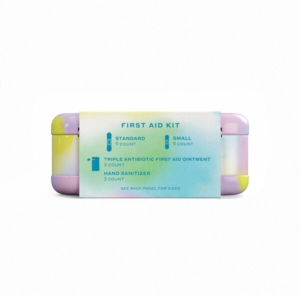 Welly First Aid Kit Colorwash, On-The-Go First Aid Kit, 24 CT