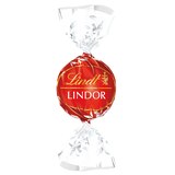 Lindt Lindor Single Milk Chocolate Truffle, Melting Truffle Center, 0.42 oz, thumbnail image