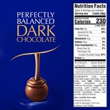 Lindt, Lindor Dark Chocolate Candy Truffles, Chocolates with Smooth, Melting Truffle Center, 5.1 oz, thumbnail image