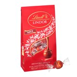 Lindt, Lindor Milk Chocolate Candy Truffles, Chocolates with Smooth, Melting Truffle Center Bag, 5.1 oz, thumbnail image