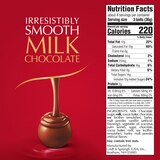 Lindt, Lindor Milk Chocolate Candy Truffles, Chocolates with Smooth, Melting Truffle Center Bag, 5.1 oz, thumbnail image