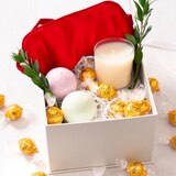 Lindt, Lindor White Chocolate Candy Truffles, Chocolates with Smooth, Melting Truffle Center, 5.1 oz, thumbnail image