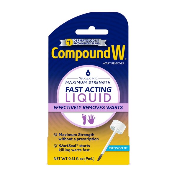 Compound W Maximum Strength Fast Acting Liquid Wart Remover
