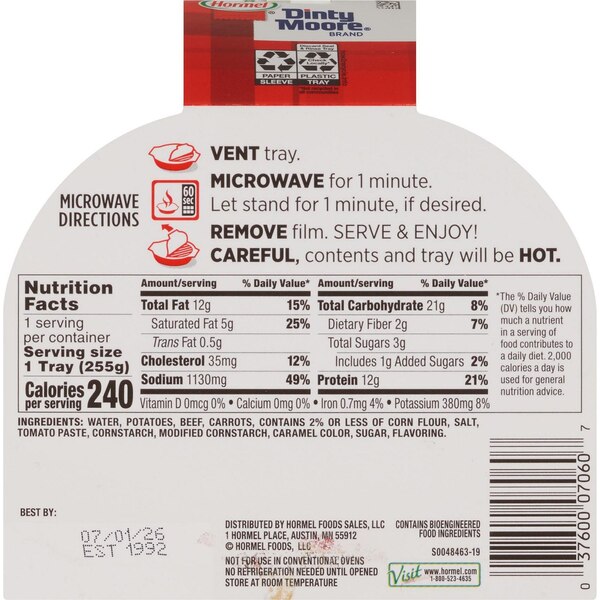 Dinty Moore, Beef Stew, 9 oz