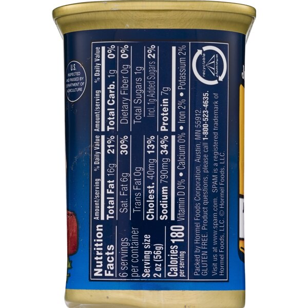 Spam Luncheon Meat, 12 oz