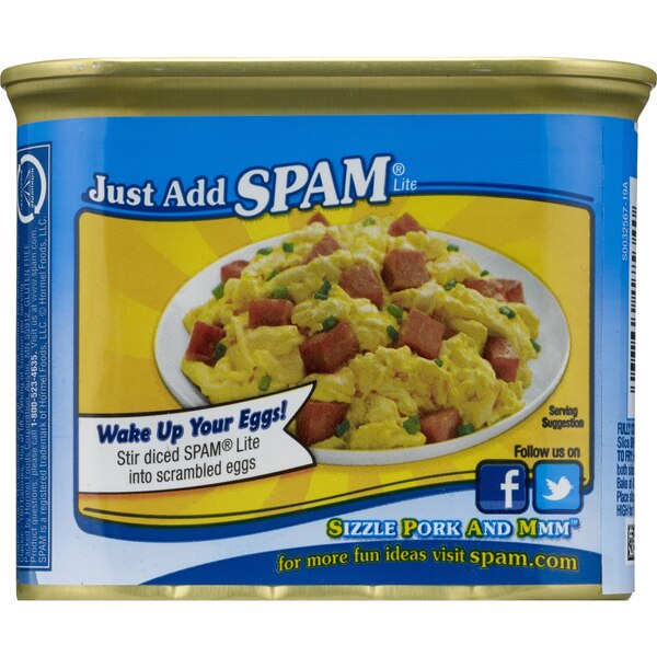 Spam Lite Luncheon Meat, 12 oz