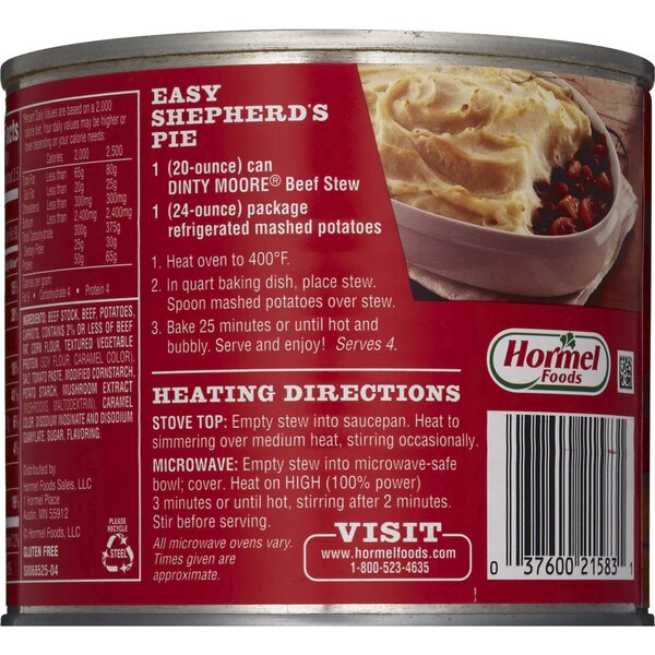 Dinty Moore Beef Stew, Can, 20 oz
