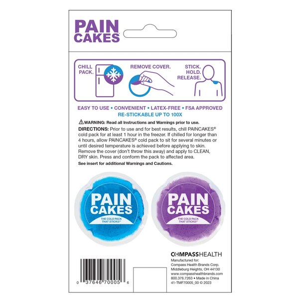 Pain Cakes Cold Pack, Mini