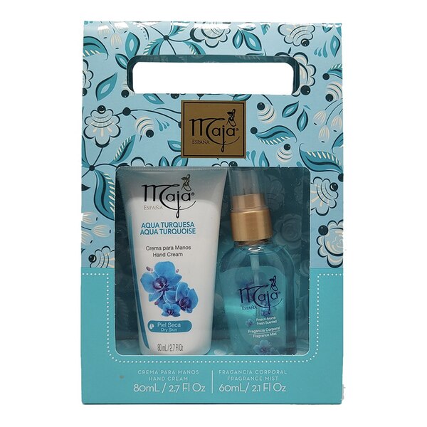 Maja Aqua Turquesa Gift Set, Hand Cream and Body Mist