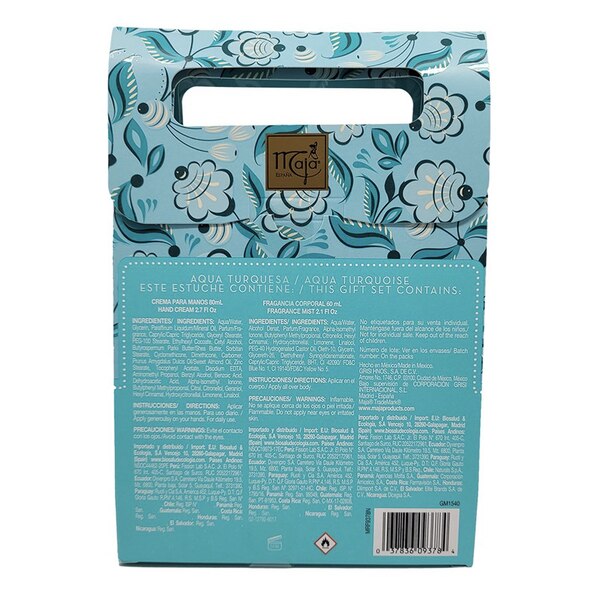 Maja Aqua Turquesa Gift Set, Hand Cream and Body Mist