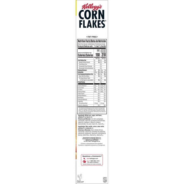 Corn Flakes Breakfast Cereal, 9.6 oz