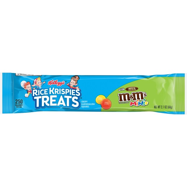 Rice Krispies Treats Marshmallow Snack Bar with Mini M&M's, 2.1 oz