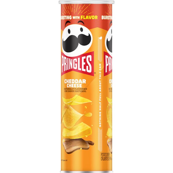 Pringles Cheddar Cheese Potato Crisps, 5.5 oz