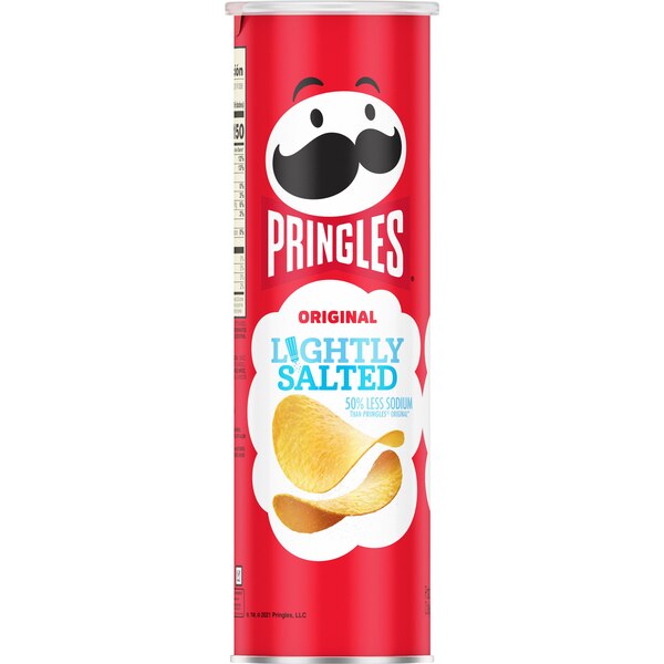 Pringles Lightly Salted Potato Crisps, 5.2 oz