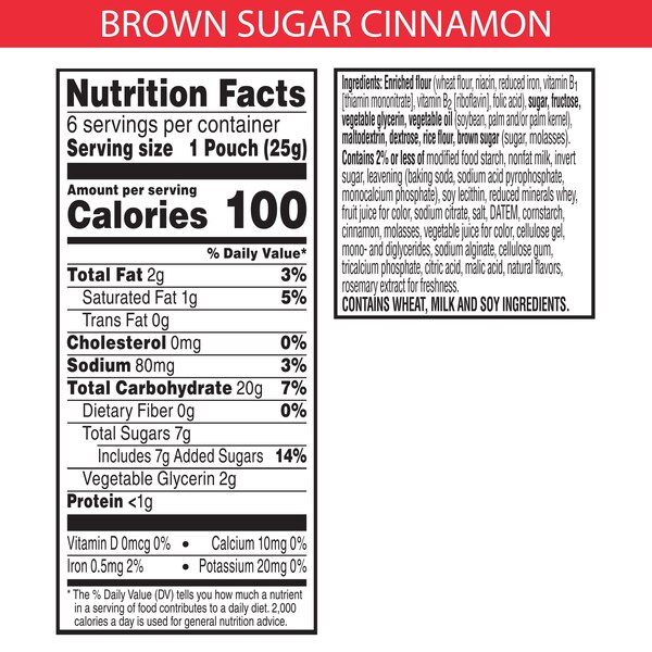 Special K Brown Sugar Cinnamon Pastry Crisps, 6 ct