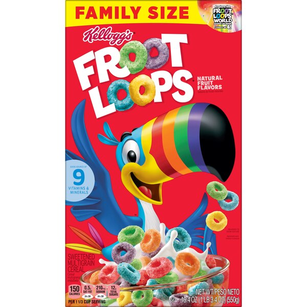 Froot Loops Breakfast Cereal