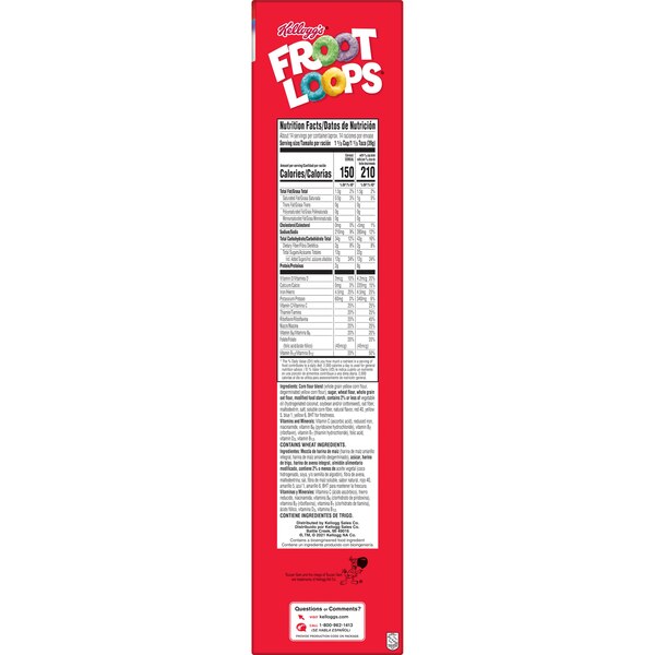 Froot Loops Breakfast Cereal