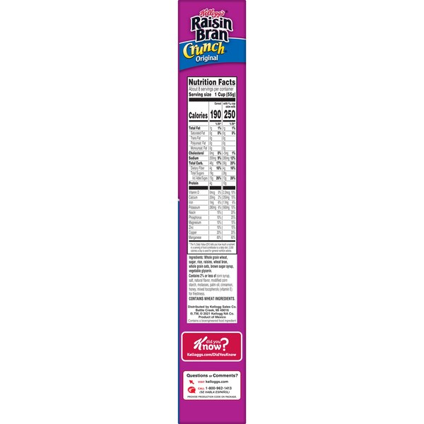Raisin Bran Crunch Original Breakfast Cereal