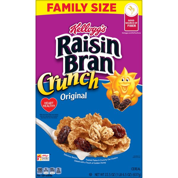 Raisin Bran Crunch Original Breakfast Cereal