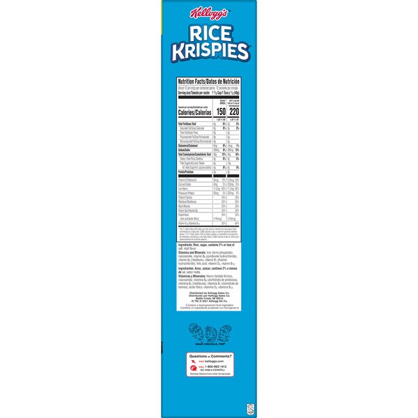 Rice Krispies Breakfast Cereal
