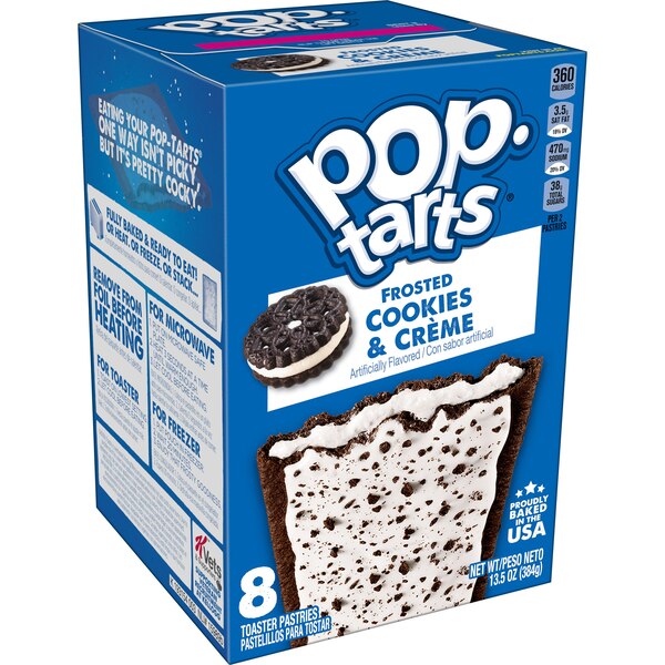 Pop-Tarts - Frosted Toaster Pastries, 8 u, 13.5 oz