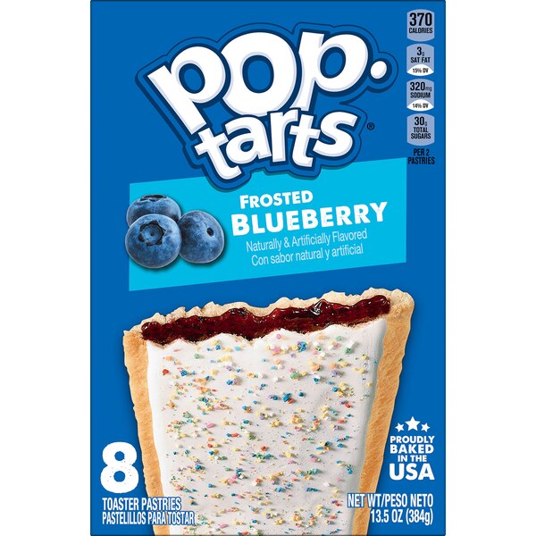 Pop-Tarts Frosted Toaster Pastries, 8 ct, 13.5 oz
