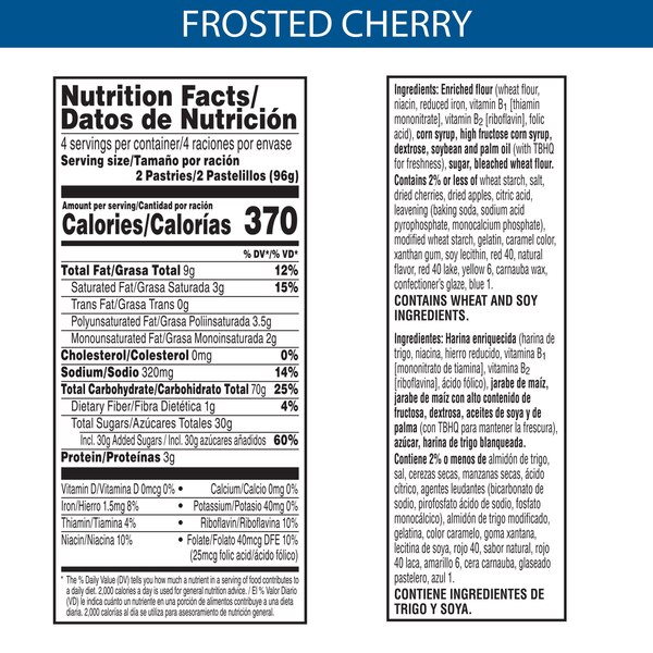 Pop-Tarts Frosted Toaster Pastries, 8 ct, 13.5 oz