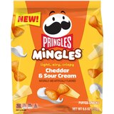 Pringles Mingles, Cheddar and Sour Cream Puffed Snacks, 5.5 oz, thumbnail image