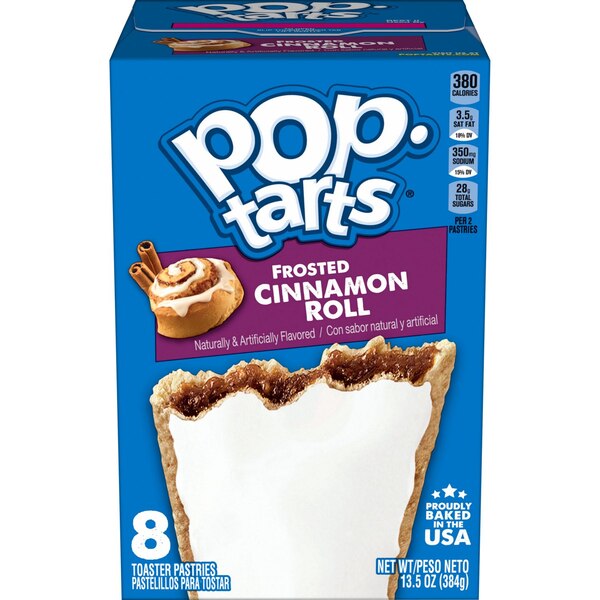 Pop-Tarts, Frosted Cinnamon Roll, 13.5 oz
