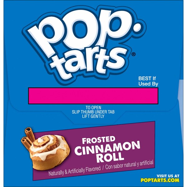 Pop-Tarts, Frosted Cinnamon Roll, 13.5 oz